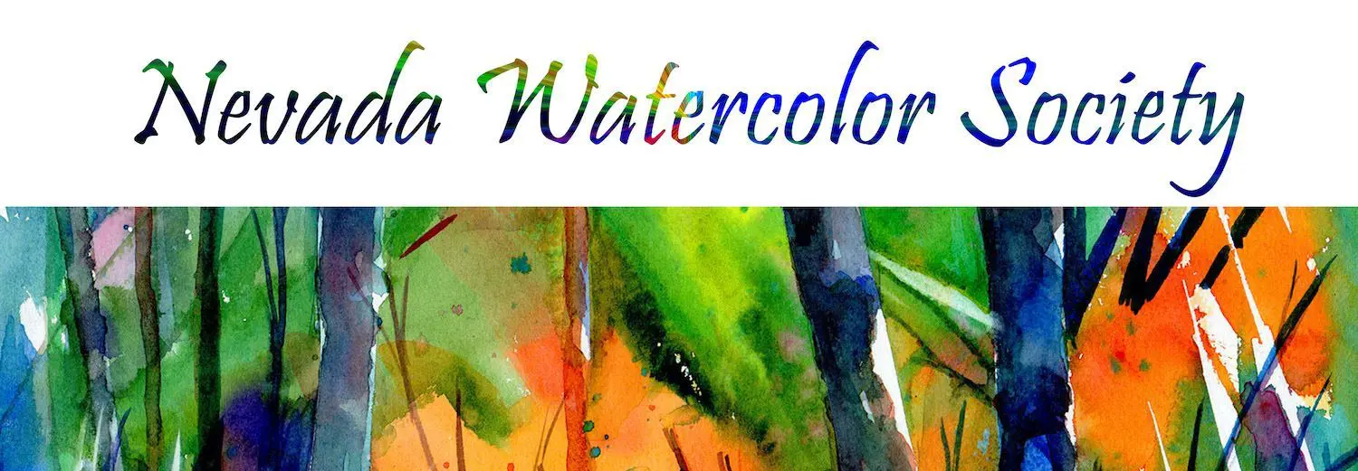 Nevada watercolor society logo.